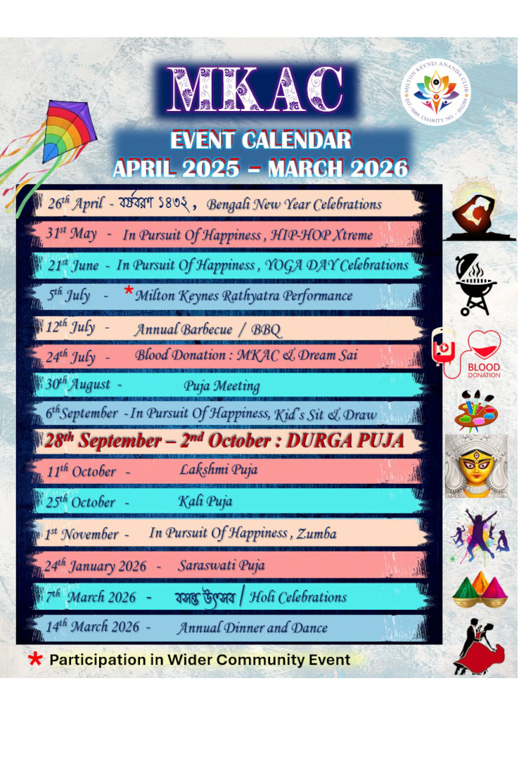 MKAC Events 2025-26